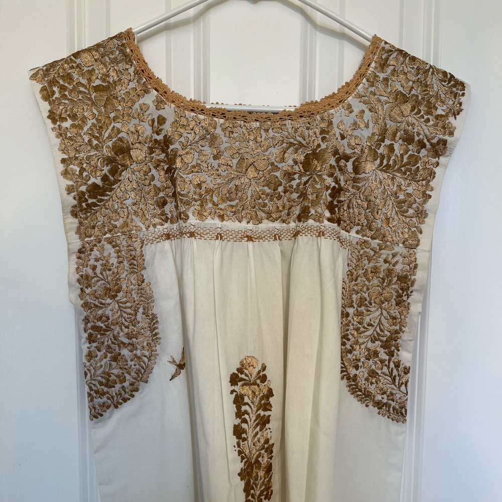 Mi Golondrina Flores Blouse